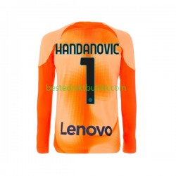 Fotballdrakter Inter Milan Samir Handanovic 1 Keeper Fjerdedraktsett 2022-2023 Langermet til Herre