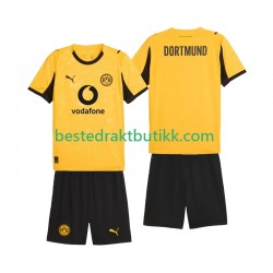 Fotballdrakter Borussia Dortmund Cup Hjemmedraktsett 2025-2026 Kortermet til Barn