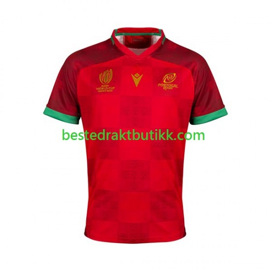 Fotballdrakter Portugal Hjemmedraktsett Rugby World Cup 2023 Kortermet til Herre