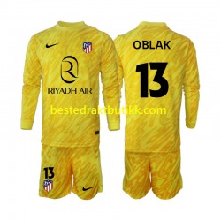 Fotballdrakter Atlético Madrid Jan Oblak 13 Keeper Tredjedraktsett 2024-2025 Langermet til Barn