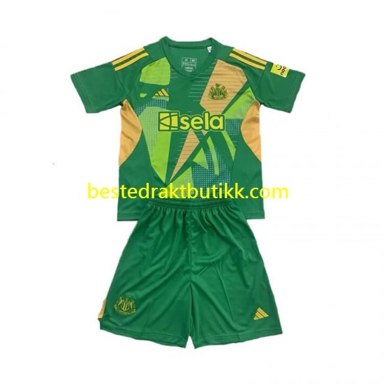 Fotballdrakter Newcastle United Keeper Hjemmedraktsett 2024-2025 Kortermet til Barn