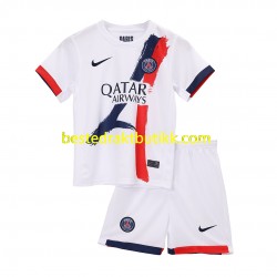 Fotballdrakter Paris Saint-Germain Bortedraktsett 2024-2025 Kortermet til Barn