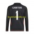 Fotballdrakter Real Madrid Thibaut Courtois 1 Keeper Bortedraktsett 2024-2025 Kortermet til Herre