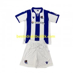 Fotballdrakter Real Sociedad Hjemmedraktsett 2024-2025 Kortermet til Barn