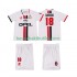 Fotballdrakter AC Milan BAGGIO 18 1996 1997 Retro Bortedraktsett Kortermet til Barn