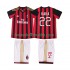 Fotballdrakter AC Milan KAKA 22 2013 2014 Retro Hjemmedraktsett Kortermet til Barn