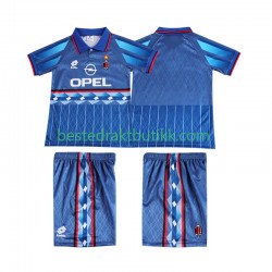 Fotballdrakter AC Milan 1995 1996 Retro Bortedraktsett Kortermet til Barn