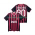 Fotballdrakter AC Milan RONALDINHO 80 2009 Retro Hjemmedraktsett 2010 Kortermet til Herre