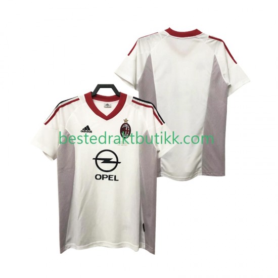 Fotballdrakter AC Milan 2005 Retro Bortedraktsett 2004 Kortermet til Herre