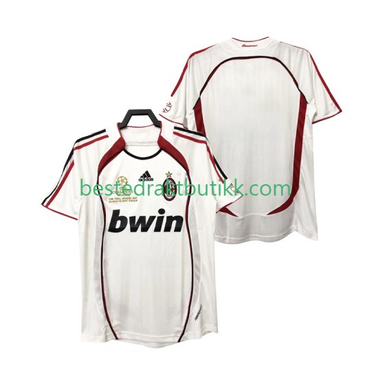 Fotballdrakter AC Milan 2007 Retro Bortedraktsett 2006 Kortermet til Herre