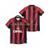 Fotballdrakter AC Milan 1998 Retro Hjemmedraktsett 1999 Kortermet til Herre