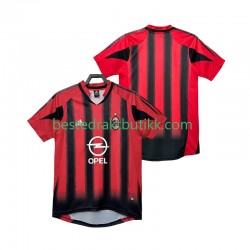 Fotballdrakter AC Milan 2005 Retro Hjemmedraktsett 2004 Kortermet til Herre