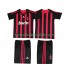 Fotballdrakter AC Milan 2009 Retro Hjemmedraktsett 2008 Kortermet til Barn