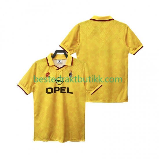 Fotballdrakter AC Milan 1995 1996 Retro Tredjedraktsett Kortermet til Herre