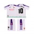 Fotballdrakter Fiorentina RUI COSTA 10 1998 Retro Bortedraktsett 1999 Kortermet til Barn
