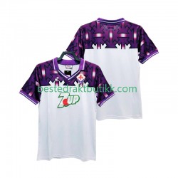 Fotballdrakter Fiorentina 1992 1993 Retro Bortedraktsett Kortermet til Herre