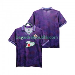 Fotballdrakter Fiorentina 1992 1993 Retro Hjemmedraktsett Kortermet til Herre