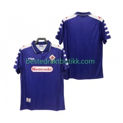 Fotballdrakter Fiorentina 1998 Retro Hjemmedraktsett 1999 Kortermet til Herre