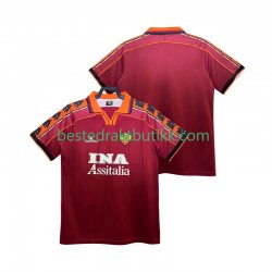Fotballdrakter AS Roma 1998 Retro Hjemmedraktsett 1999 Kortermet til Herre