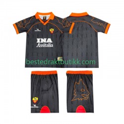 Fotballdrakter AS Roma 2000 Retro Bortedraktsett 1999 Kortermet til Barn
