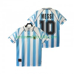 Fotballdrakter Argentina Lionel Messi 10 1996 1997 Retro Hjemmedraktsett Kortermet til Herre