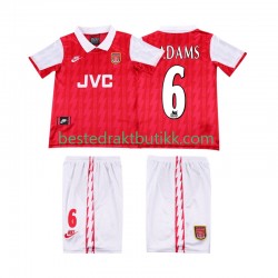 Fotballdrakter Arsenal ADAMS 6 1996 Retro Hjemmedraktsett 1994 Kortermet til Barn