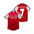 Fotballdrakter Arsenal BECKHAM 7 2001 2002 Retro Hjemmedraktsett Kortermet til Herre