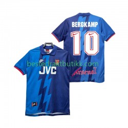 Fotballdrakter Arsenal BERGKAMP 10 1995 1996 Retro Bortedraktsett Kortermet til Herre