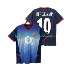 Fotballdrakter Arsenal BERGKAMP 10 2002 Retro Bortedraktsett 2004 Kortermet til Herre