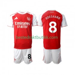 Fotballdrakter Arsenal Martin Odegaard 8 Hjemmedraktsett 2025-2026 Kortermet til Barn