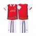 Fotballdrakter Arsenal 1998 Retro Hjemmedraktsett 1999 Kortermet til Barn