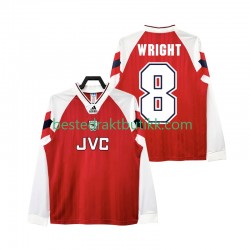 Fotballdrakter Arsenal WRIGHT 8 192 Retro Hjemmedraktsett 1994 Langermet til Herre