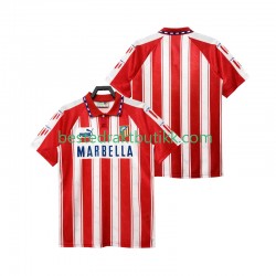 Fotballdrakter Atlético Madrid 1995 Retro Hjemmedraktsett 1994 Kortermet til Herre