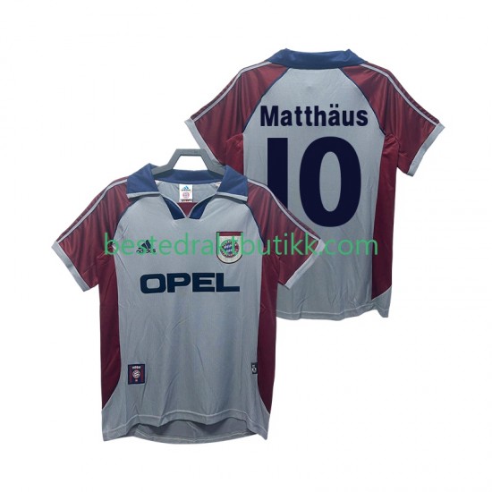 Fotballdrakter FC Bayern München Matthas 10 1997 Retro Tredjedraktsett 1999 Kortermet til Herre
