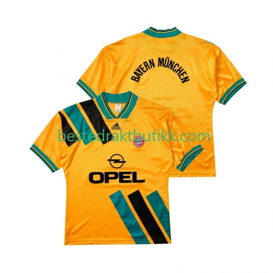 Fotballdrakter FC Bayern München 1993 1996 Retro Bortedraktsett Kortermet til Herre