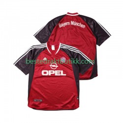 Fotballdrakter FC Bayern München 2001 2002 Retro Hjemmedraktsett Kortermet til Herre