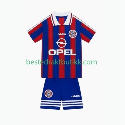 Fotballdrakter FC Bayern München 1995 1997 Retro Hjemmedraktsett Kortermet til Barn