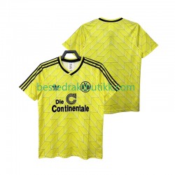 Fotballdrakter Borussia Dortmund 1988 1989 Retro Hjemmedraktsett Kortermet til Herre