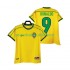 Fotballdrakter Brasil RONALDO 9 1998 Retro Hjemmedraktsett Kortermet til Herre