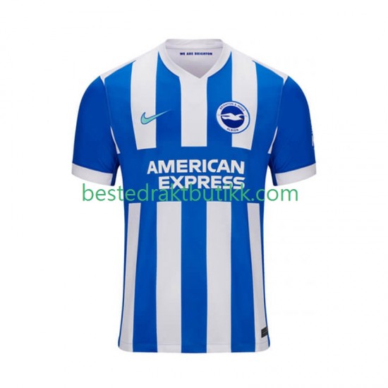 Fotballdrakter Brighton Hove Albion Hjemmedraktsett 2025-2026 Kortermet til Herre