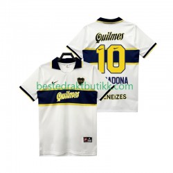 Fotballdrakter CA Boca Juniors MARADONA 10 1997 1998 Retro Bortedraktsett Kortermet til Herre