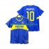 Fotballdrakter CA Boca Juniors PEPSI 10 2003 Retro Hjemmedraktsett 2004 Kortermet til Herre