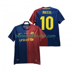 Fotballdrakter FC Barcelona Lionel Messi 10 Champions League 2009 Retro Hjemmedraktsett 2008 Kortermet til Herre