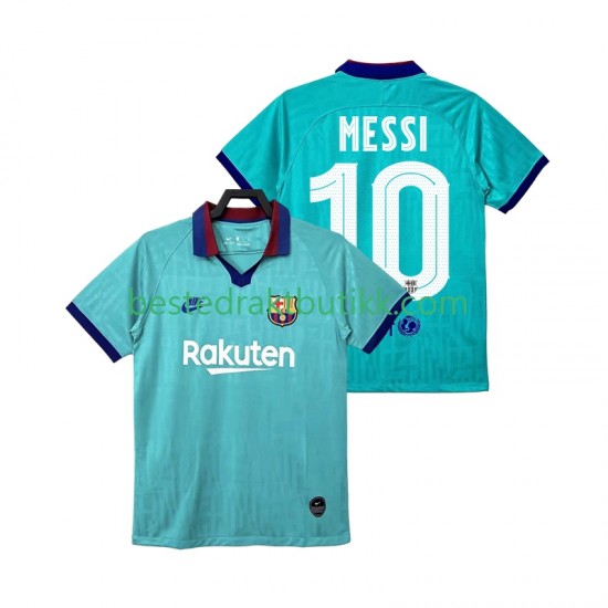 Fotballdrakter FC Barcelona Lionel Messi 10 2019 2020 Retro Tredjedraktsett Kortermet til Herre