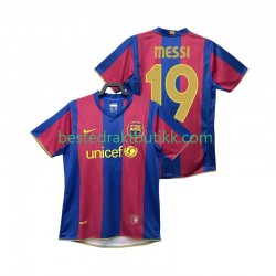 Fotballdrakter FC Barcelona Lionel Messi 19 2007 Retro Hjemmedraktsett 2008 Kortermet til Herre