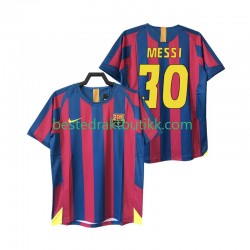 Fotballdrakter FC Barcelona Lionel Messi 30 2005 Retro Hjemmedraktsett 2006 Kortermet til Herre
