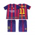Fotballdrakter FC Barcelona Neymar JR 11 2014 2015 Retro Hjemmedraktsett Kortermet til Barn
