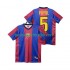 Fotballdrakter FC Barcelona PUYOL 5 1998 Retro Hjemmedraktsett 1999 Kortermet til Herre
