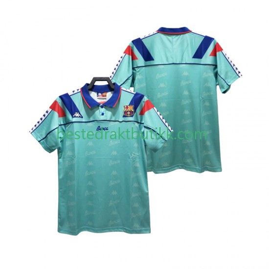 Fotballdrakter FC Barcelona 1992 1995 Retro Bortedraktsett Kortermet til Herre