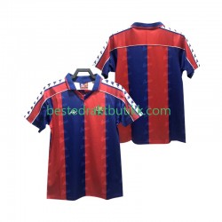 Fotballdrakter FC Barcelona 1992 1995 Retro Hjemmedraktsett Kortermet til Herre